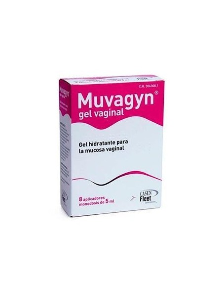 MUVAGYN Gel vaginal 8 aplicadores de 5 ml