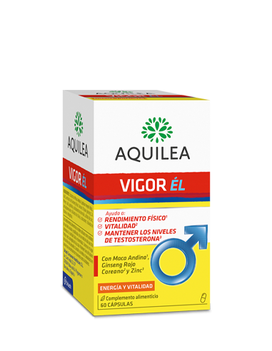 AQUILEA VIGOR ÉL Complemento alimenticio 60 cápsulas