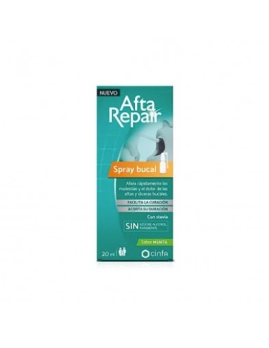 AFTA REPAIR Spray bucal sabor menta 20 ml