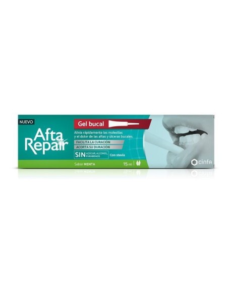 CINFA Afta Repair Gel bucal sabor menta 15 ml