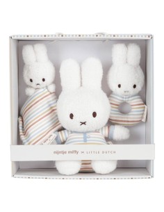 LITTLE DUTCH X NIJNTJE Set de regalo miffy vintage rayas soleadas