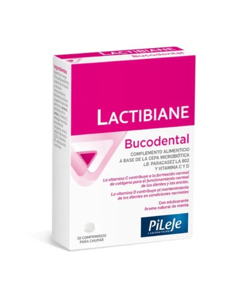 PILEJE LACTIBIANE BUCODENTAL Complemento alimenticio 30 comprimidos