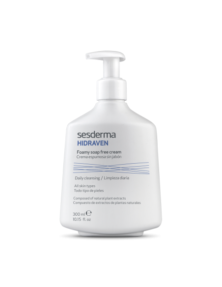 SESDERMA Hidraven Crema espumosa sin jabón 300 ml