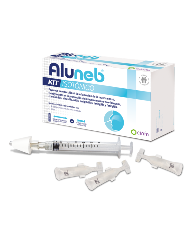 ALUNEB Kit Isotonico para Nebulizar