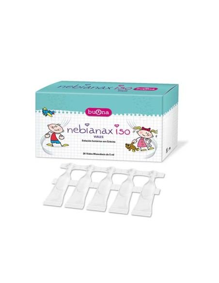 BUONA Nebianax 3% solución isotónica 20 viales