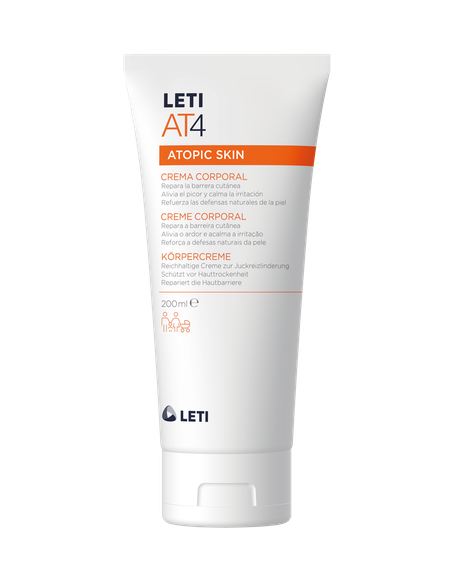 LETI AT4 Atopic Skin Crema Corporal 200 ml