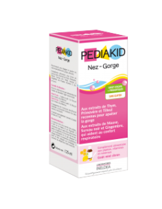 PEDIAKID Nariz-garganta sabor limón miel 125 ml PEDIAKID Nariz-garganta sabor limón miel 125 ml