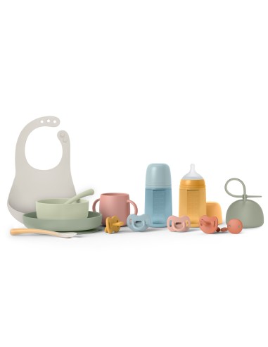 SUAVINEX Biberón Colour Essence de Silicona y Tetina SX Pro 240 ml