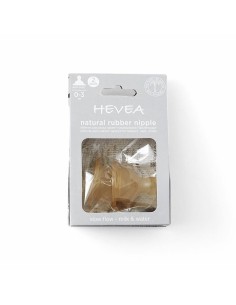 Hevea tetina goma natural 0-3 m 2 unidades flujo lento 2