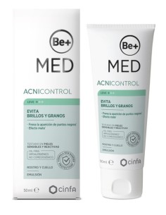 BE+ ACNICONTROL Leve+ Evita brillos y granos 50 ml