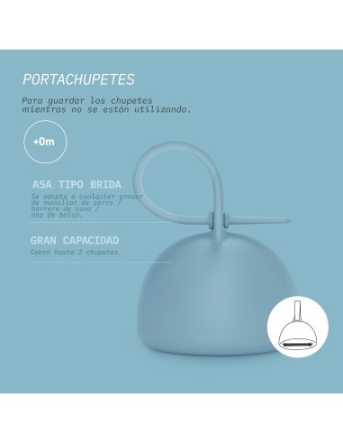 SUAVINEX Colour Essence portachupetes silicona