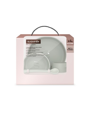 SUAVINEX Colour Essence vajilla 4 piezas