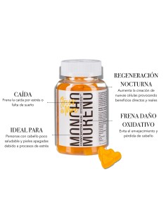 MONCHO MORENO Stress No More 60 gominolas 180 g 2