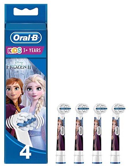 ORAL-B Recambio Cepillo Eléctrico Infantil FROZEN 4 unidades
