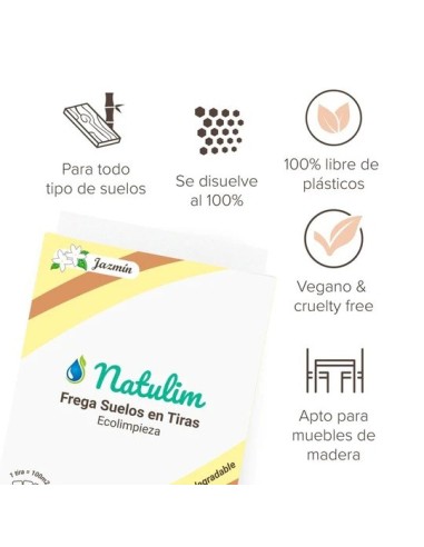 NATULIM Friegasuelos en Tiras 30 unidades