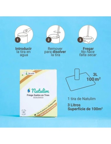 NATULIM Friegasuelos en Tiras 30 unidades
