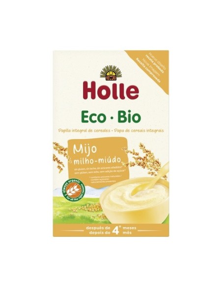 HOLLE Papilla Integral de Mijo Ecológica 250 g