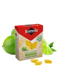 JUANOLA Perlas Balsámicas Sabor Limón Verde 25 g