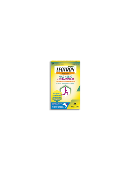 LEOTRON Vitalidad Magnesio + Vitamina D 14 sobres bucodispersables