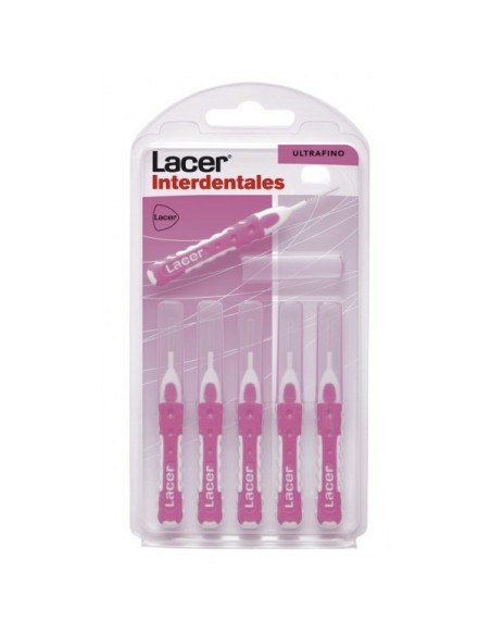 LACER INTERDENTALES Ultrafino Recto 0.45 mm 6 unidades