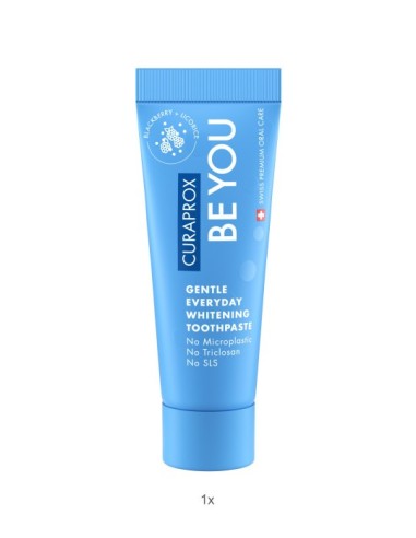 CURAPROX TRAVEL SET Amarillo Cepillo + Pasta Blackberry/Licorice + Interdental