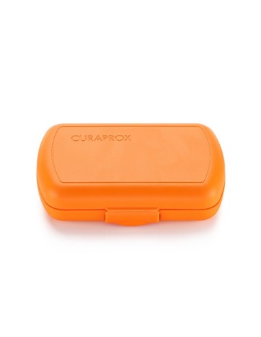 CURAPROX TRAVEL SET Naranja Cepillo + Pasta aApple/Aloe + Interdental