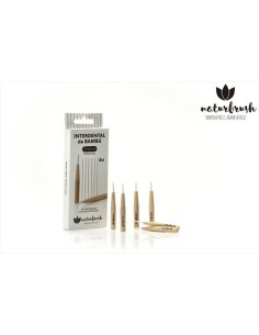 Naturbrush interdental de bambú 6 unitats