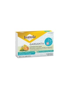 JUANOLA Garganta Própolis Complex 20 comprimidos para chupar