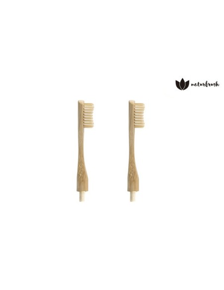 Naturbrush recambio 2 cabezales headless intercambiables