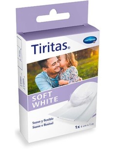 HARTMANN Tiritas soft white 1 unidad