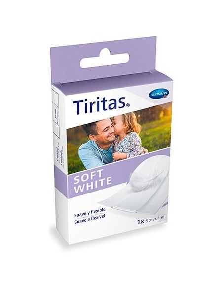 HARTMANN Tiritas soft white 1 unidad
