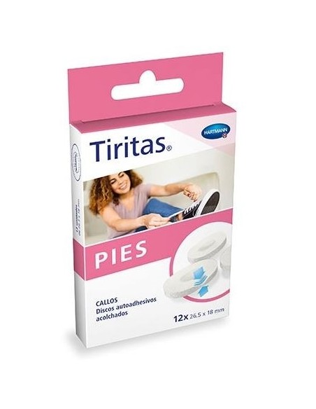 HARTMANN Pies Disco Adhesivo Acolchado 12 Unidades