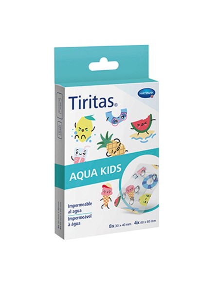 HARTMANN Tiritas aqua kids 12 unidades