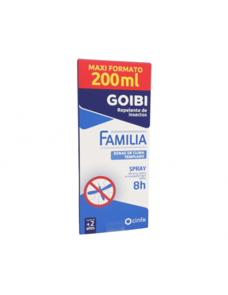 GOIBI Familia Spray antimosquitos maxi formato 200 ml