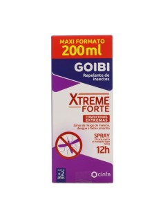 GOIBI Xtreme Forte Spray Antimosquitos Maxi Formato 200 ml
