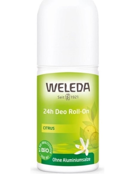 WELEDA Desodorante Roll-on 24h Limón 50 ml