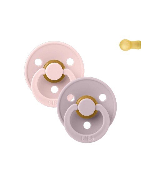 Hevea chupete goma natural 0-3 m color anaranjado y anatómico