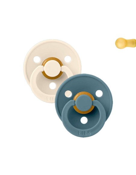 Hevea chupete goma natural 0-3 m color anaranjado y anatómico