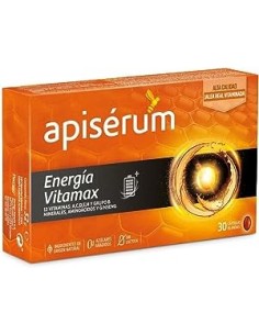 APISÉRUM Energía Vitamax 30 cápsulas blandas