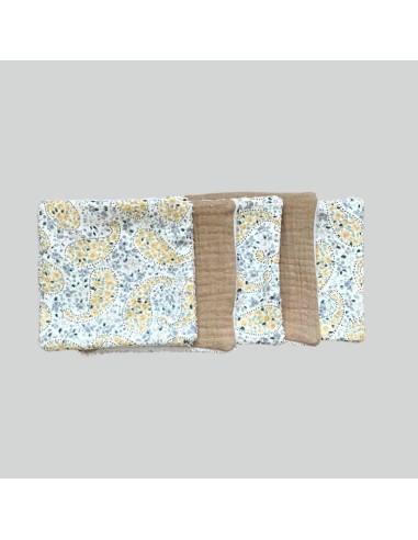 OJALA Liberty Toallitas desmaquillantes ecológicas reutilizables flores mod. 5