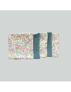 OJALA Liberty Toallitas desmaquillantes ecológicas reutilizables flores mod. 6 2