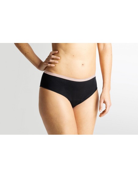 COCORO CLASSIC ESSENCE Pink Braga Menstrual y Leves Pérdidas de Orina Lavable Flujo Abundante talla XXS (84 - 88 cm) algodón