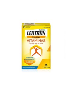 LEOTRON Vitalidad Vitaminas 30 comprimidos ranurados