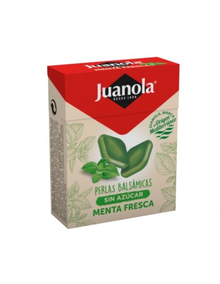 JUANOLA Perlas Balsámicas Sabor Menta Fresca 25 g