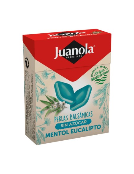 JUANOLA Perlas Balsámicas Sabor Mentol Eucalipto 25 g