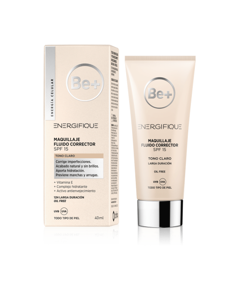 BE+ ENERGIFIQUE Maquillaje fluido corrector 40 ml