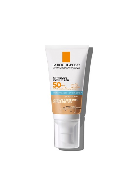 LA ROCHE POSAY ANTHELIOS UVMUNE 400 50+ Crema Hidratante con Color 50 ml