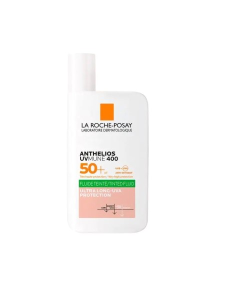 LA ROCHE POSAY ANTHELIOS UVMUNE 400 Fluido Hidratante SPF 50+ con Color 50 ml