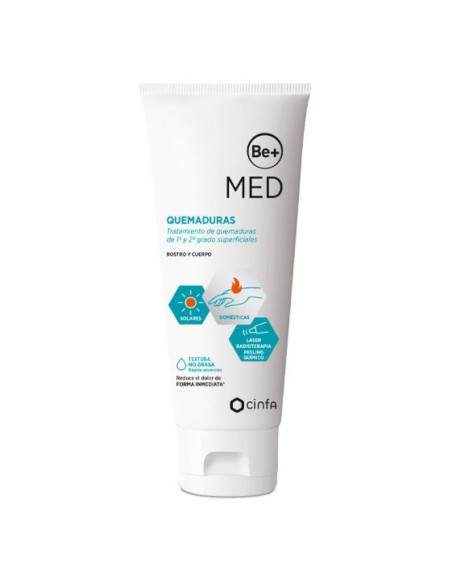 BE+ MED QUEMADURAS 1º y 2º grado superficiales crema