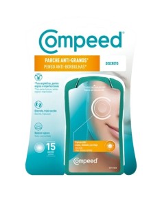 COMPEED Parche Anti-granos Discreto 15 unidades
